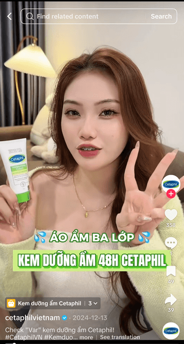Cetaphil creator content 2